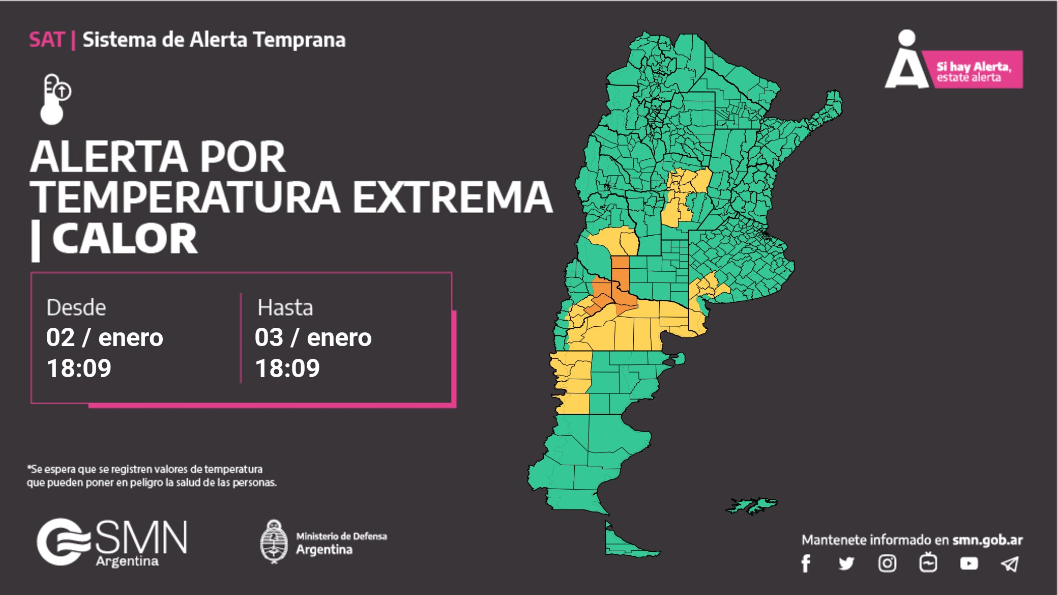 Alerta por temperaturas extremas en Córdoba • Canal C