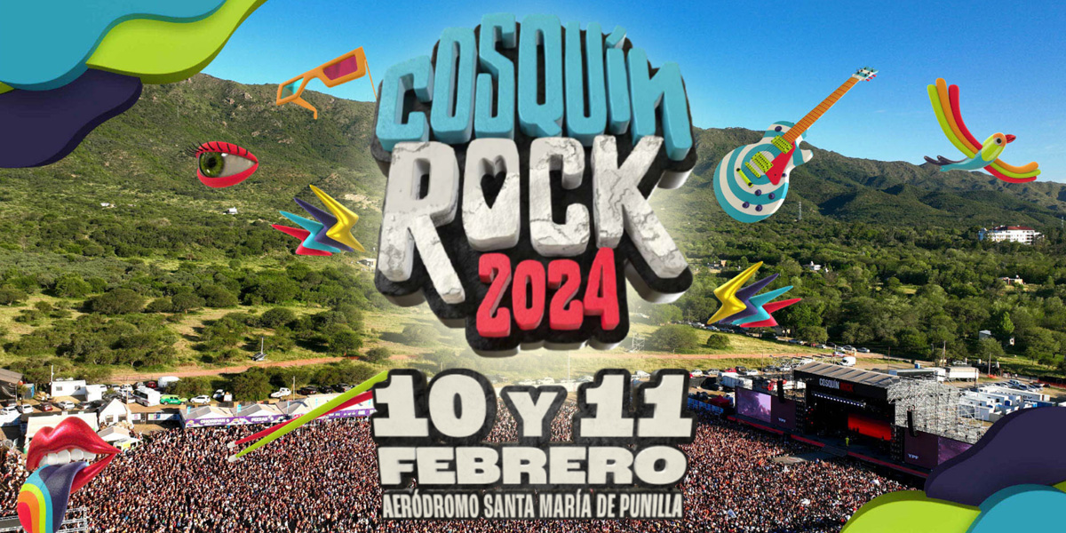 Cosquin Rock 2024: grilla completa y dónde ver el festival vía streaming • Canal C