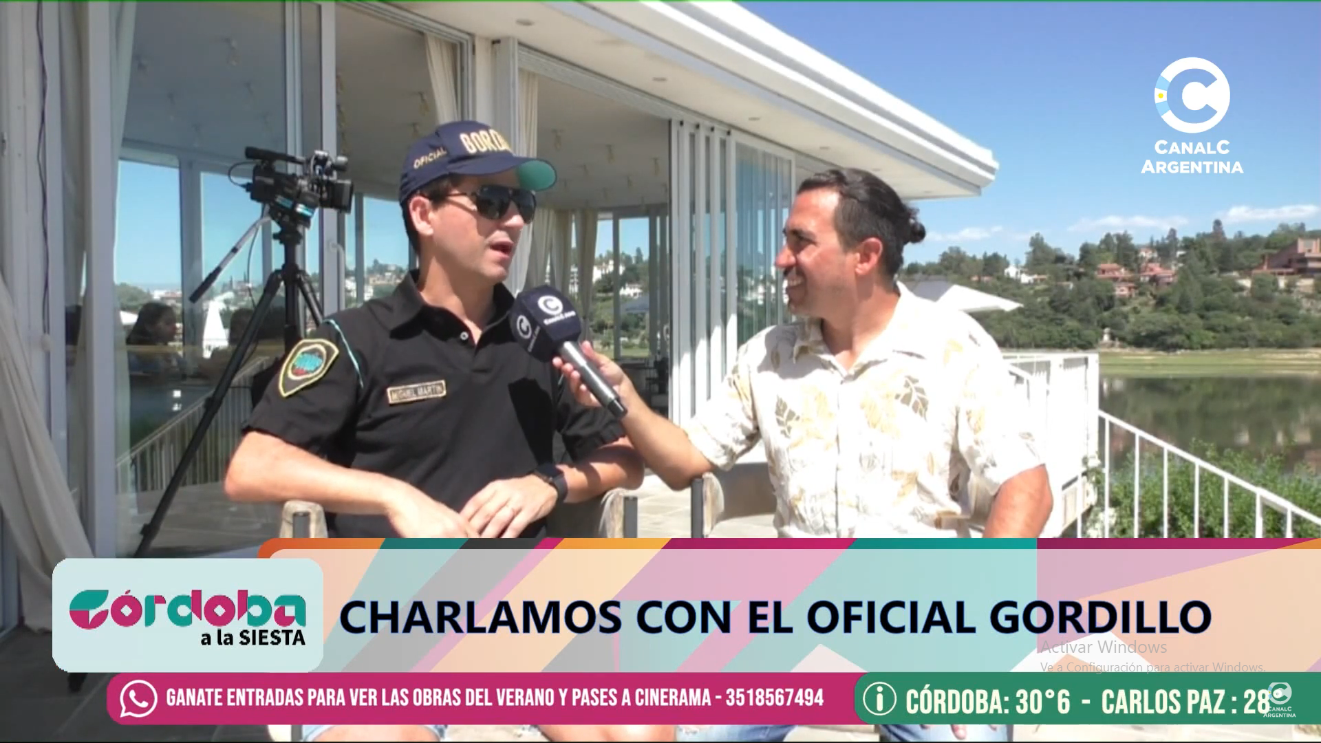El "Oficial Gordillo" deslumbra en Villa Carlos Paz • Canal C