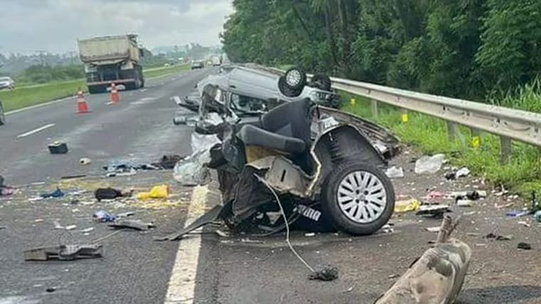 Terrible accidente en Brasil: murió una joven de 22 años • Canal C