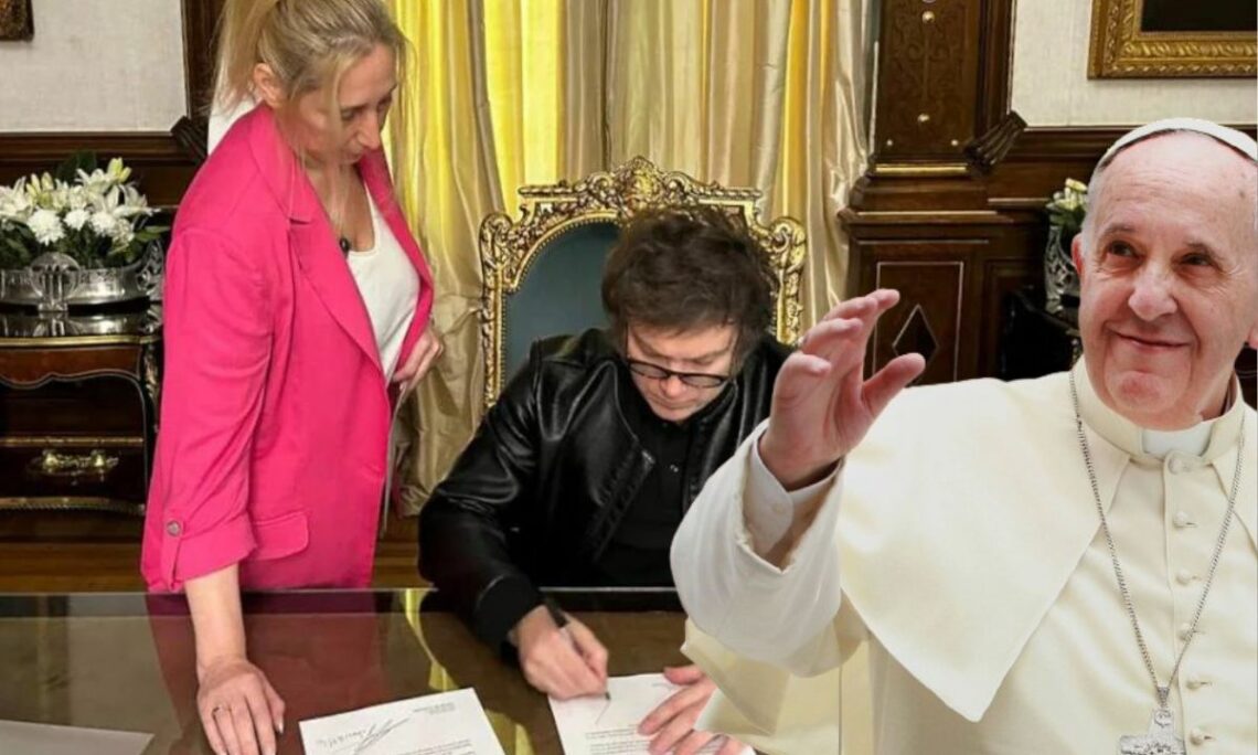 Javier Milei será recibido por el Papa Francisco en Roma • Canal C