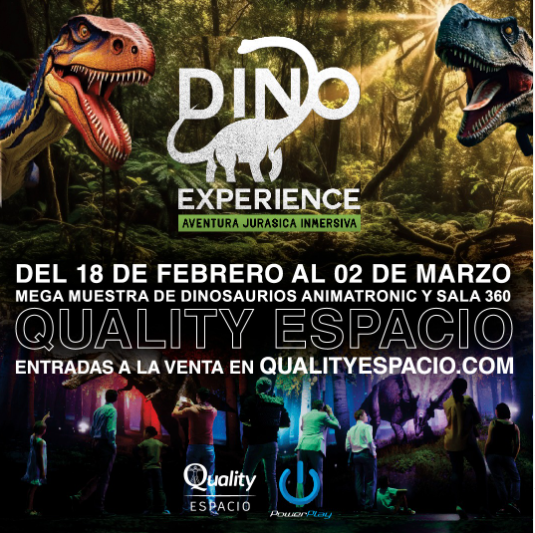 Todos los detalles sobre "Dino Experience", el increíble espectáculo que llegó a Quality Espacio • Canal C