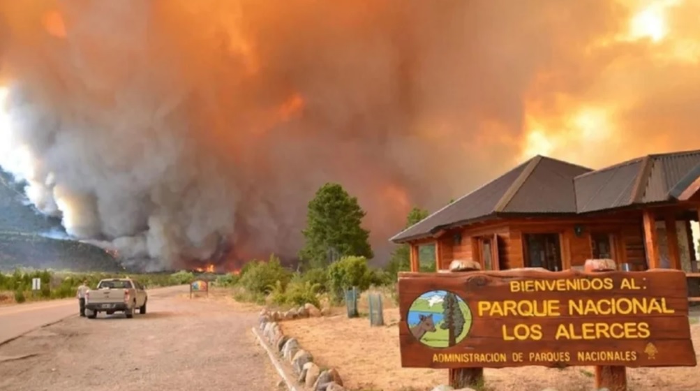 Chubut: controlaron el incendio forestal en Los Alerces • Canal C