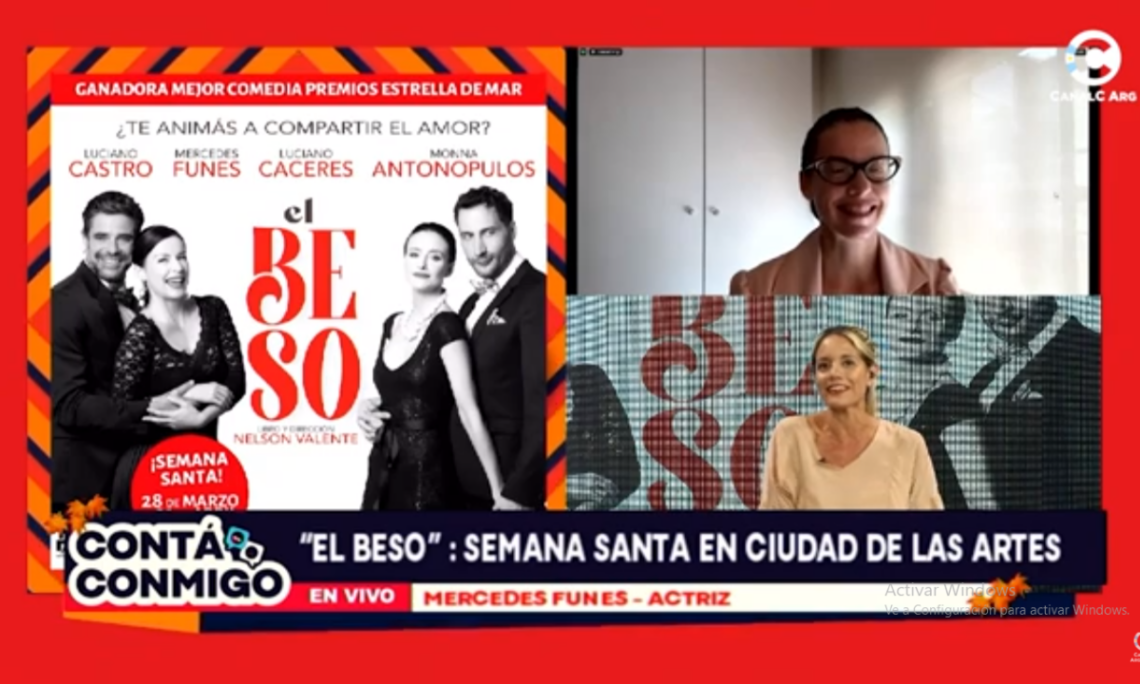 Mercedes Funes presenta El Beso en Córdoba