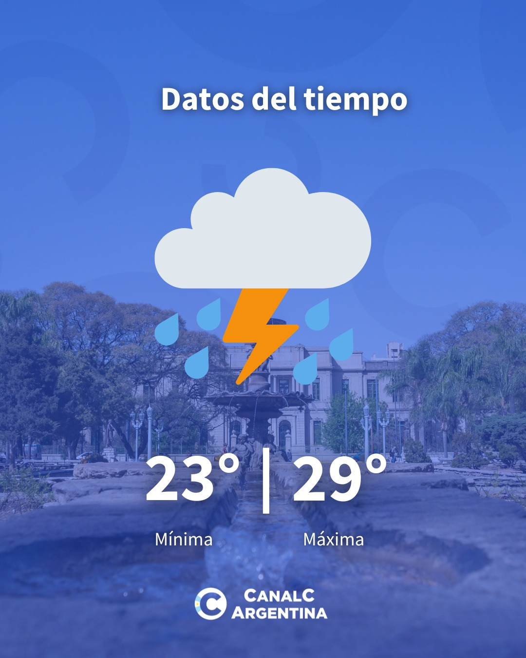 Córdoba: calor, húmedad y fuertes lluvias • Canal C