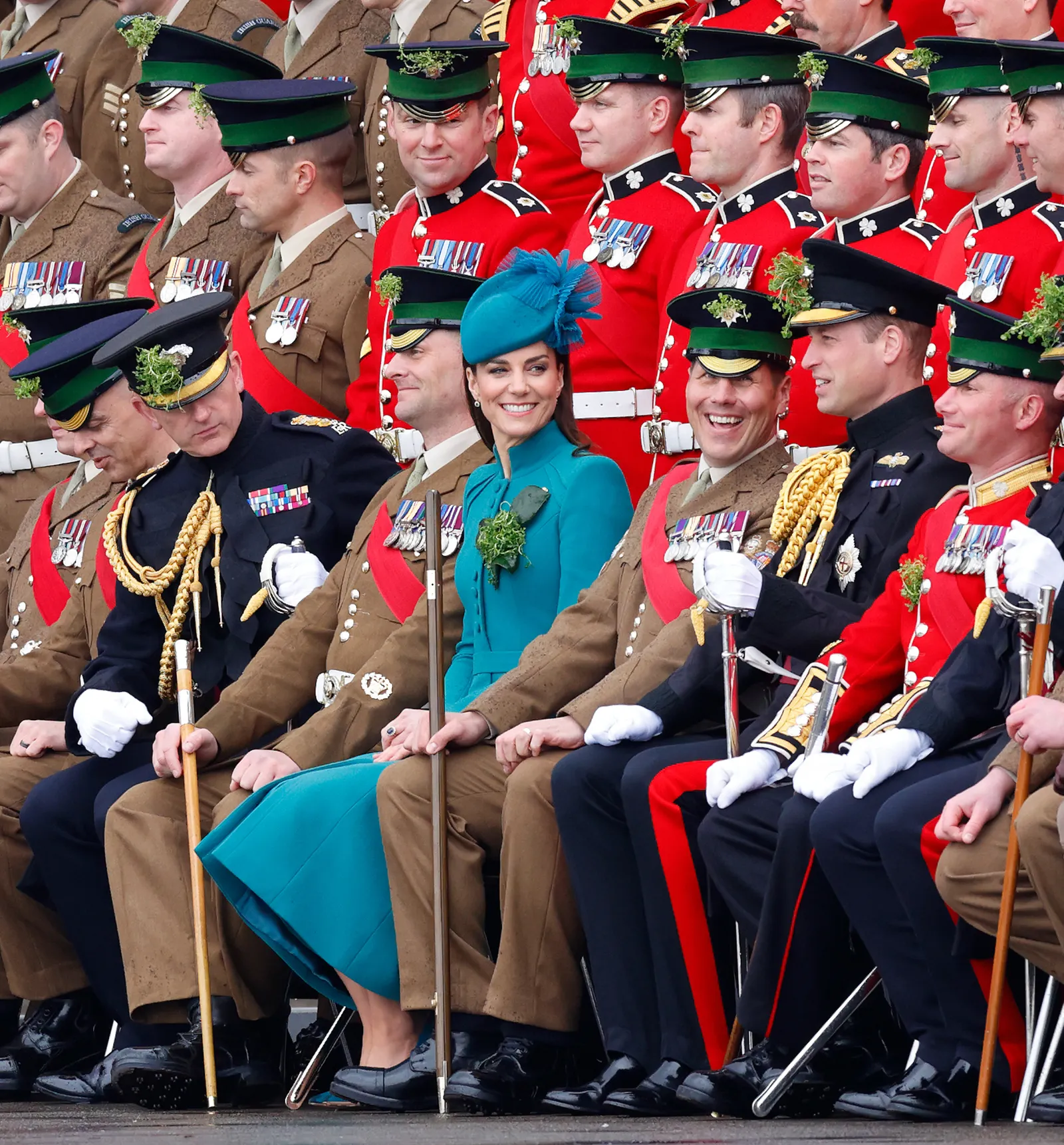 San Patricio 2024: así fueron los festejos de la realeza británica sin Kate Middleton • Canal C