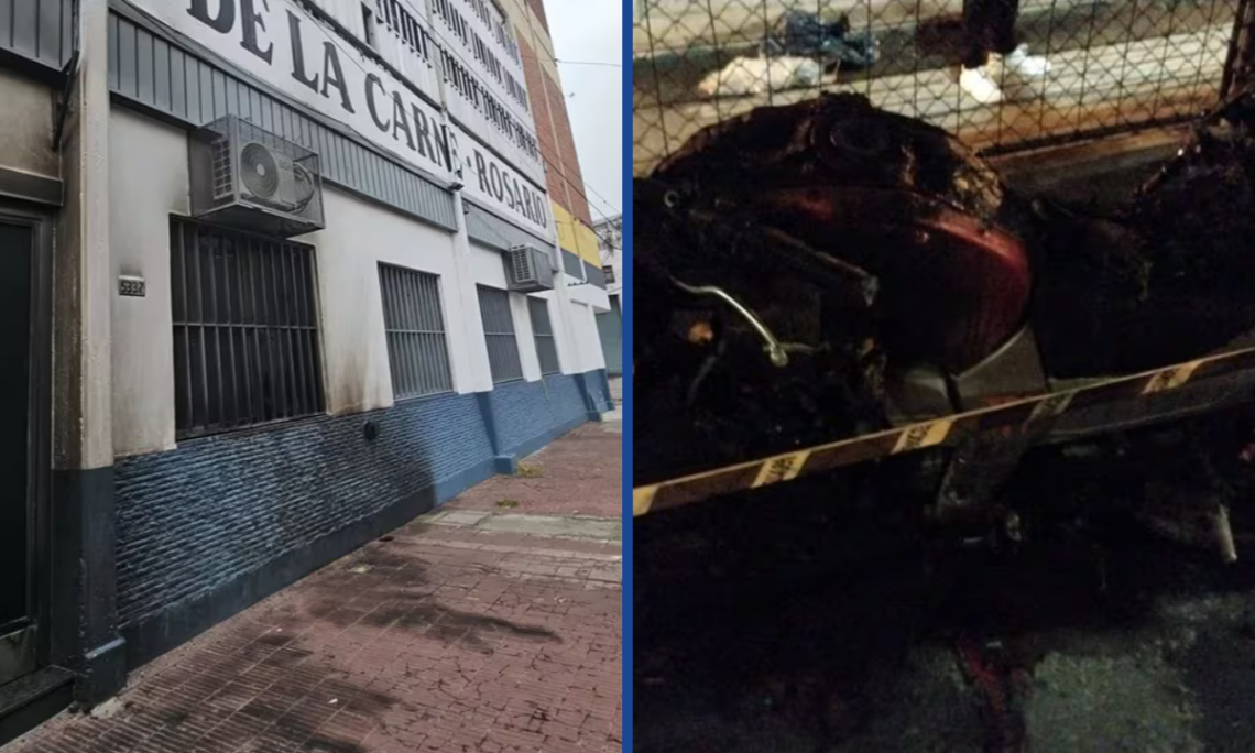 Violencia en Rosario - Balacera en el Sindicato de la Carne y ataque al frigorífico Paladini