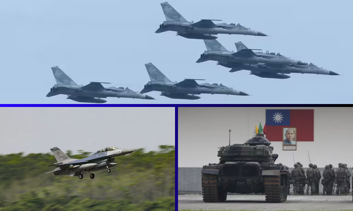 China rodeó a Taiwán con un ejercicio militar y promete “sangre”
