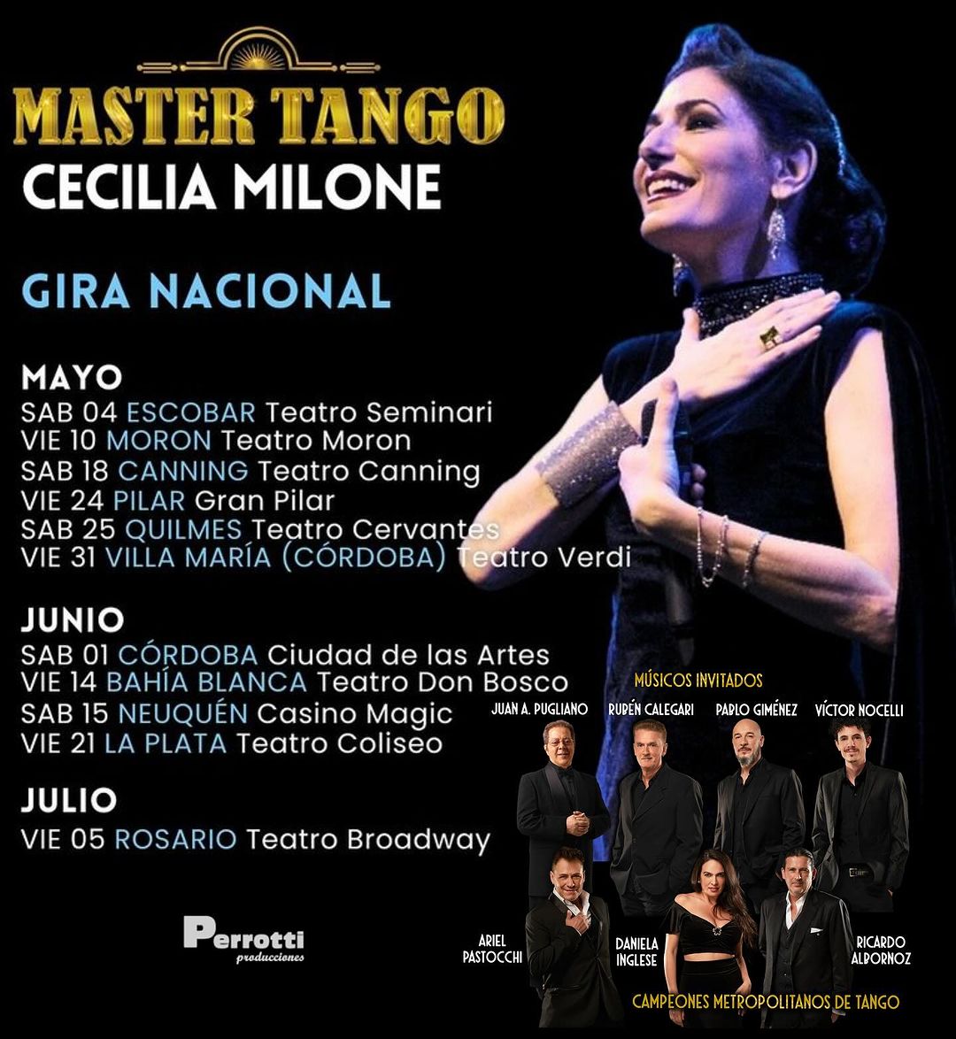 Cecilia Milone, en exclusiva con Contá Conmigo: los detalles de su show "Master Tango" • Canal C