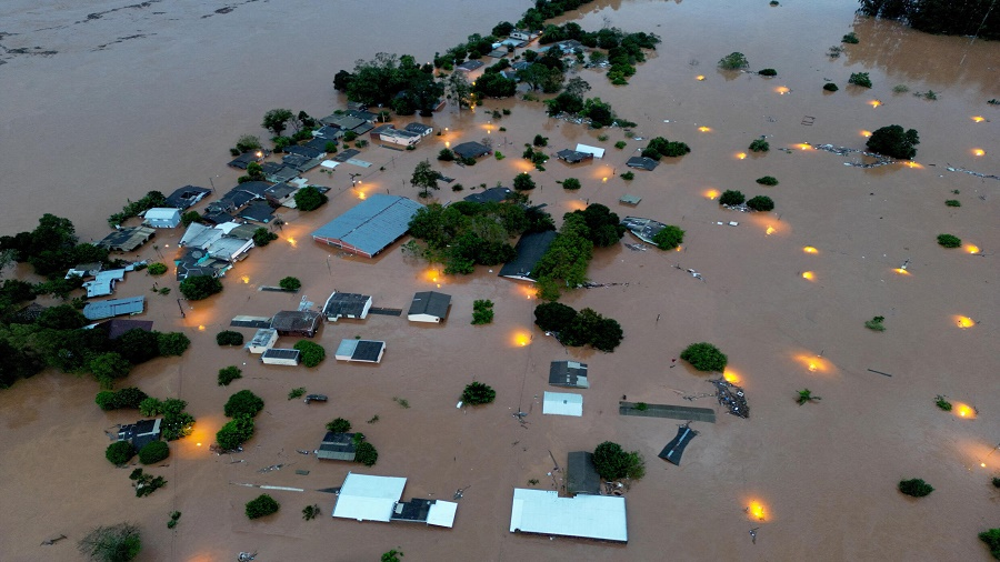 Brasil bajo agua y angustia: hay 84 muertos por las inundaciones y más de 100 desaparecidos • Canal C