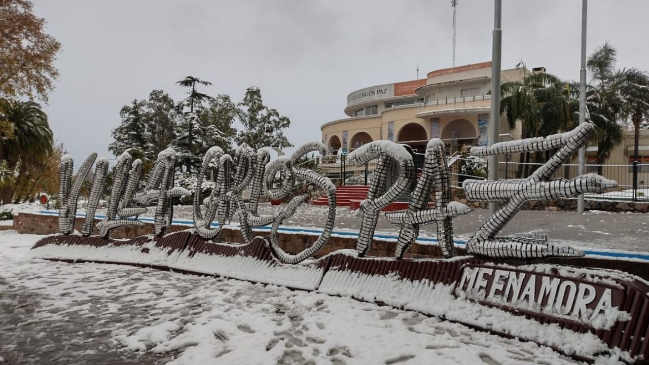¿Llega la nieve a Córdoba?: los lugares en los que ya rige una alerta meteorológica • Canal C