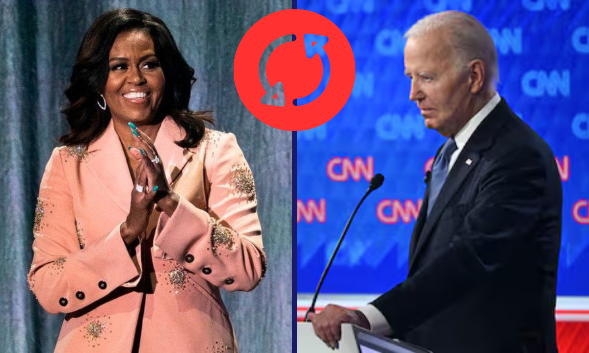 Estados Unidos - Michelle Obama reemplaza a Joe Biden en la candidatura