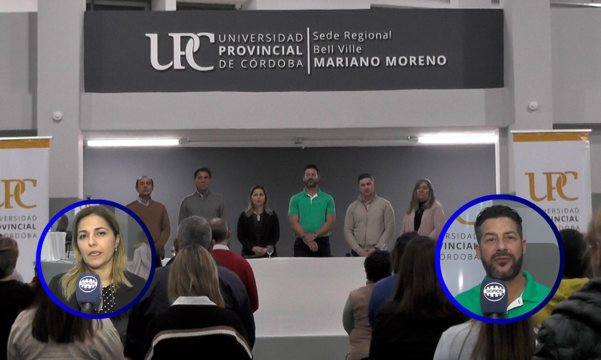 La Universidad Provincial de Córdoba fortalece su presencia en Bell Ville con la titularización de docentes