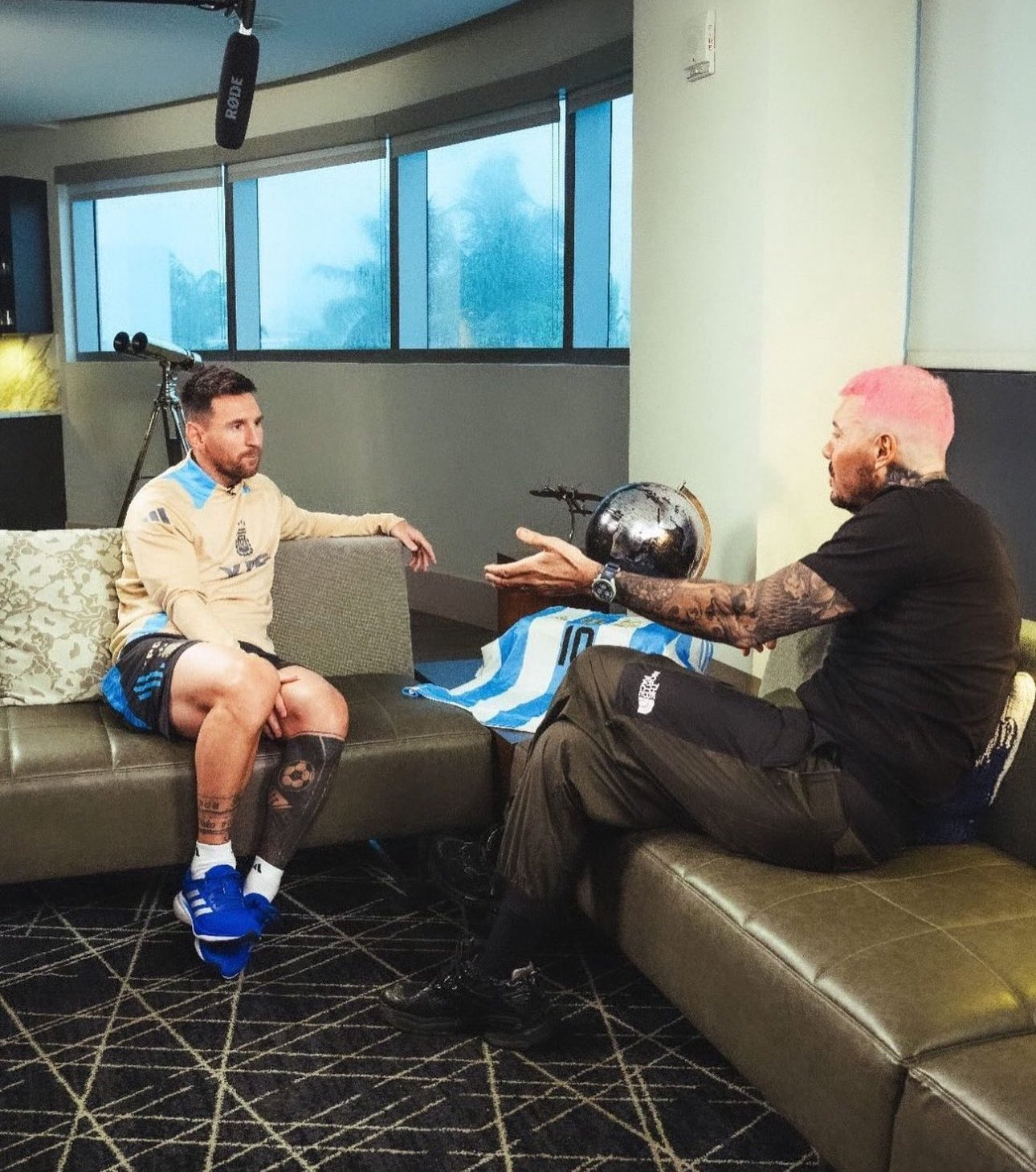 Tinelli anunció una entrevista con Messi: cuándo y dónde la transmitirán • Canal C